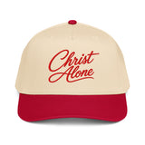 Christ Alone Script Hat-Victory Apparel, Inc.