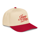 Jesus is King Script Hat-Victory Apparel, Inc.