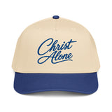 Christ Alone Script Hat-Victory Apparel, Inc.
