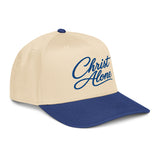 Christ Alone Script Hat-Victory Apparel, Inc.