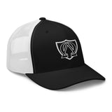Alpha & Omega Trucker Hat-Victory Apparel, Inc.