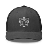 Alpha & Omega Trucker Hat-Victory Apparel, Inc.