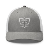 Alpha & Omega Trucker Hat-Victory Apparel, Inc.