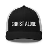 Christ Alone Trucker Hat-Victory Apparel, Inc.