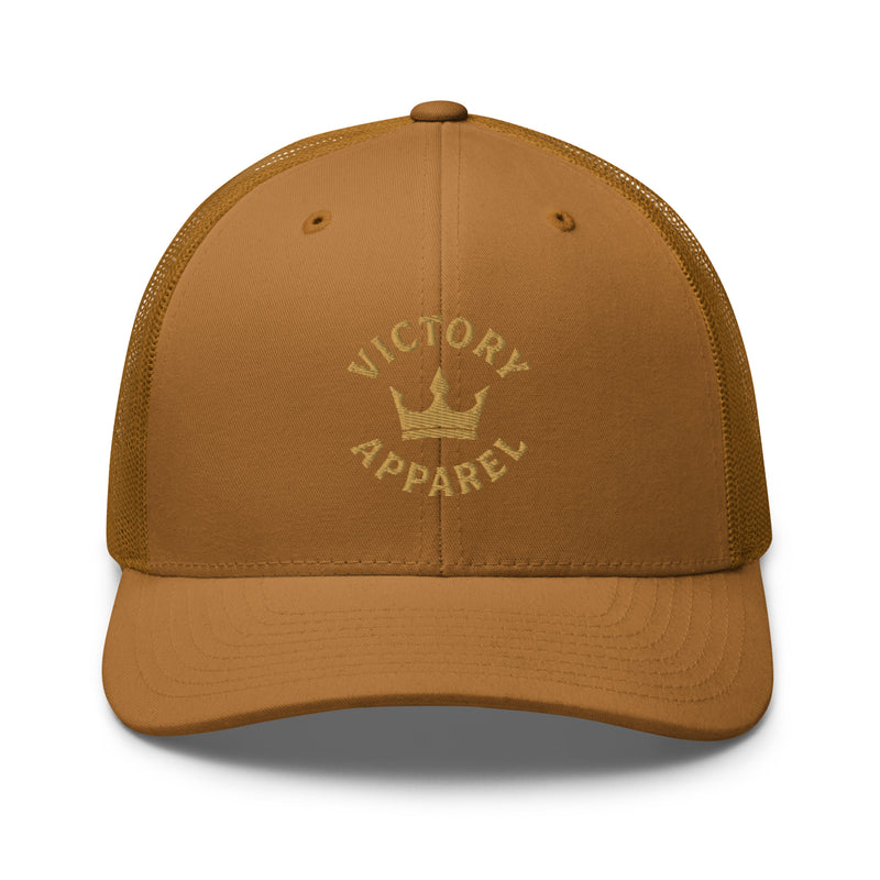 Crown Trucker Hat-Victory Apparel, Inc.