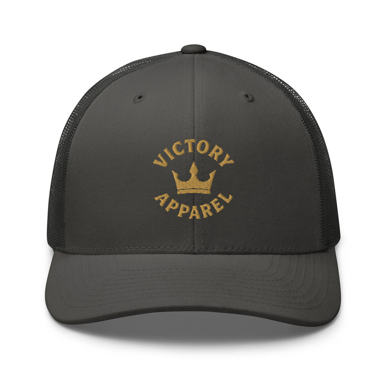 Crown Trucker Hat-Victory Apparel, Inc.