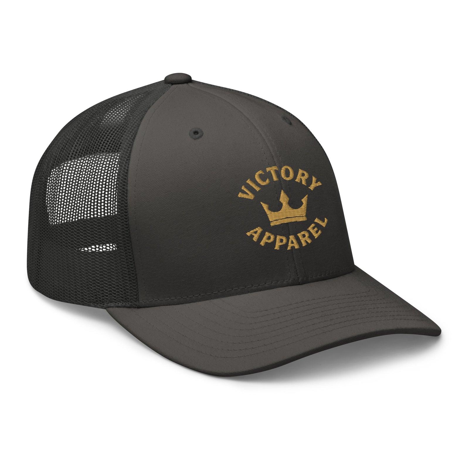 Crown Trucker Hat – Victory Apparel, Inc.