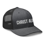 Christ Alone Trucker Hat-Victory Apparel, Inc.