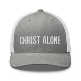 Christ Alone Trucker Hat-Victory Apparel, Inc.