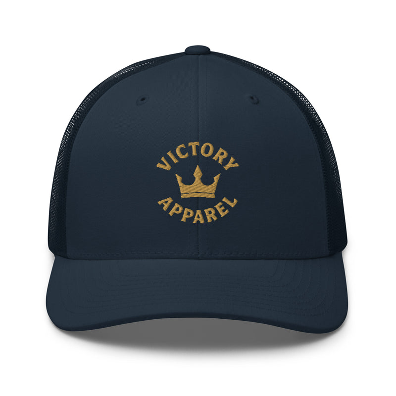 Crown Trucker Hat-Victory Apparel, Inc.