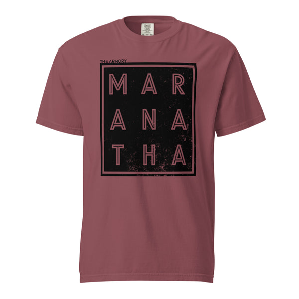 Maranatha Black Lifestyle Tee-Victory Apparel, Inc.