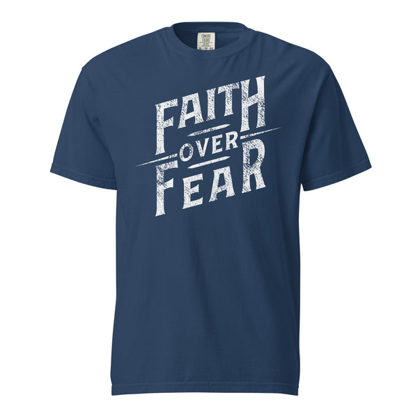 Faith Over Fear Lifestyle Tee-Victory Apparel, Inc.