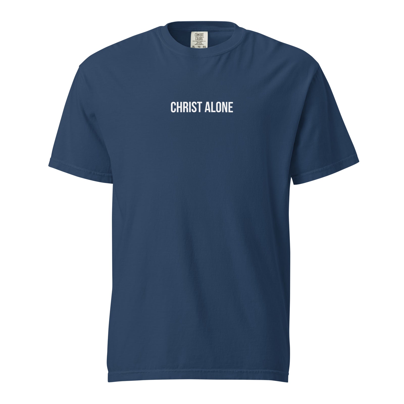 christ alone can save the world shirt