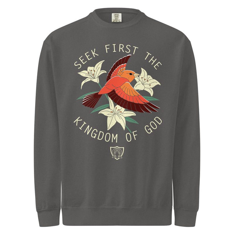 Seek First The Kingdom Pullover Sweatshirt-Victory Apparel, Inc.