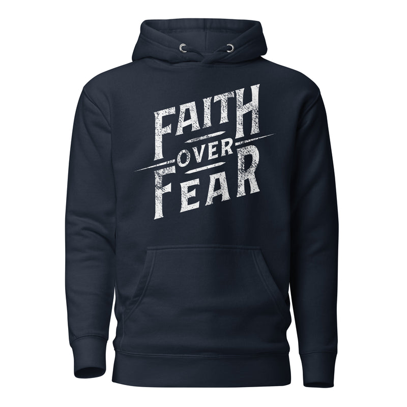 Faith Over Fear Hoodie-Victory Apparel, Inc.