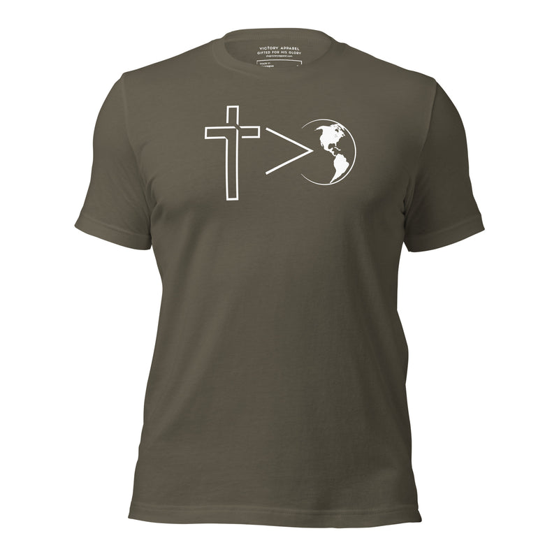 Cross is Greater Tee-Victory Apparel, Inc.