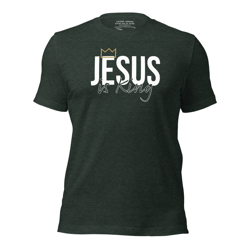 Jesus Is King Tee-Victory Apparel, Inc.