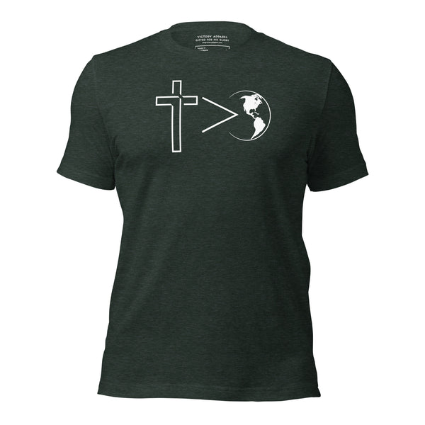 Cross is Greater Tee-Victory Apparel, Inc.