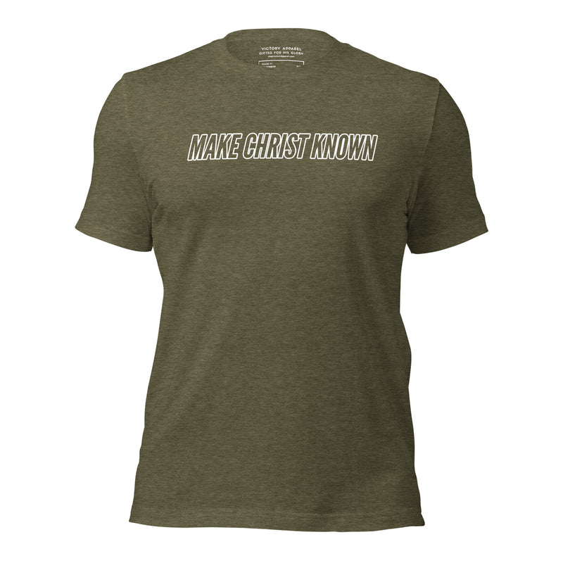 Make Christ Known Tee-Victory Apparel, Inc.