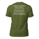 Faith Family Fitness CCCF Tee-Victory Apparel, Inc.