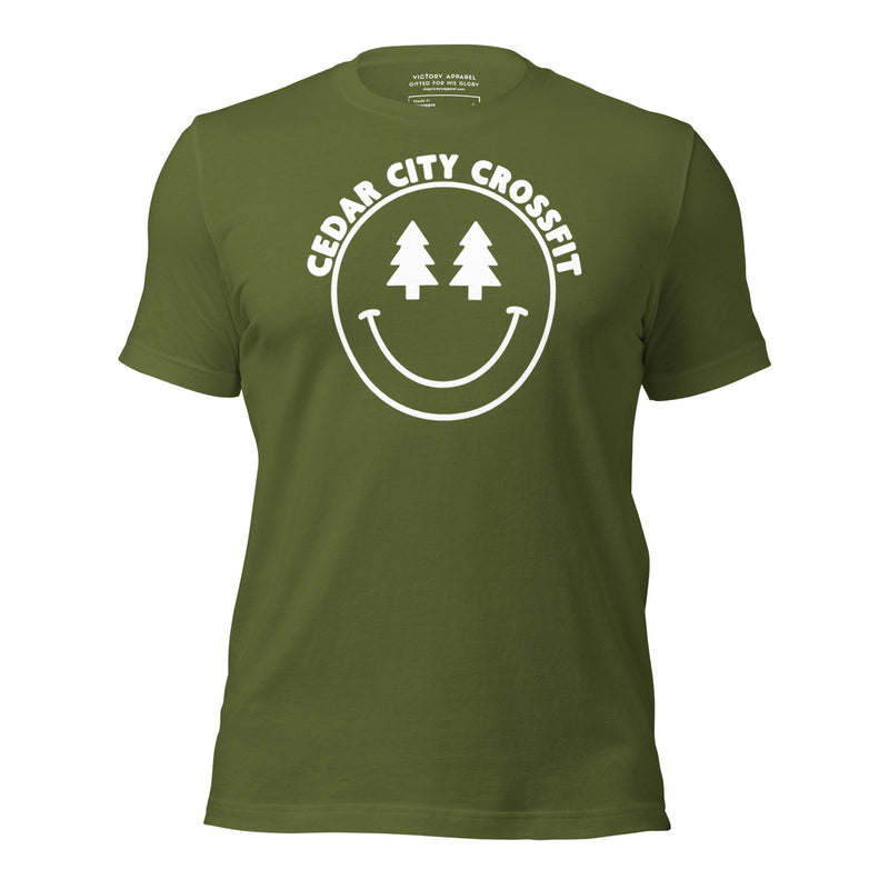 CCCF Smiley Tee-Victory Apparel, Inc.
