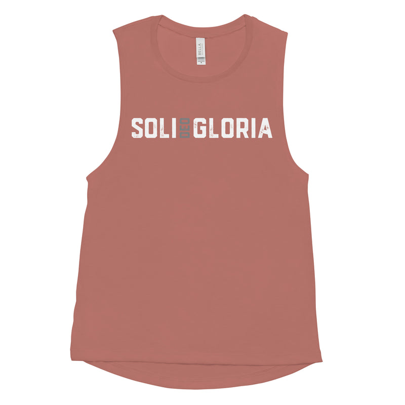 Soli Deo Gloria Women's Muscle Tank-Victory Apparel, Inc.