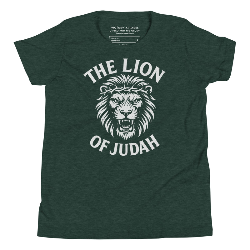 Lion of Judah Youth Tee-Victory Apparel, Inc.