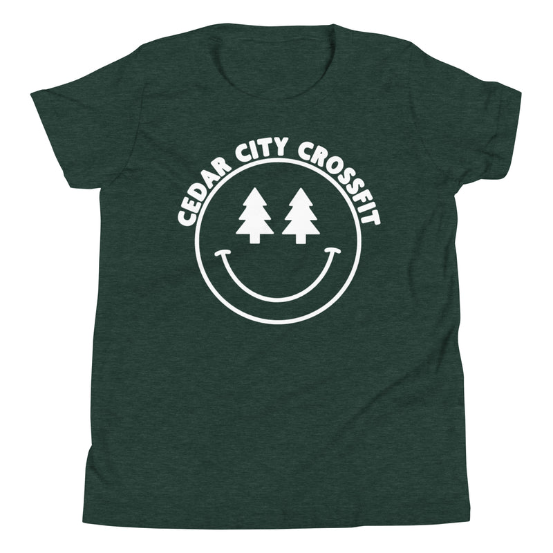 CCCF Smiley Youth Tee-Victory Apparel, Inc.