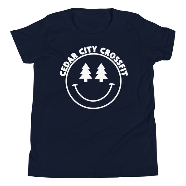 CCCF Smiley Youth Tee-Victory Apparel, Inc.