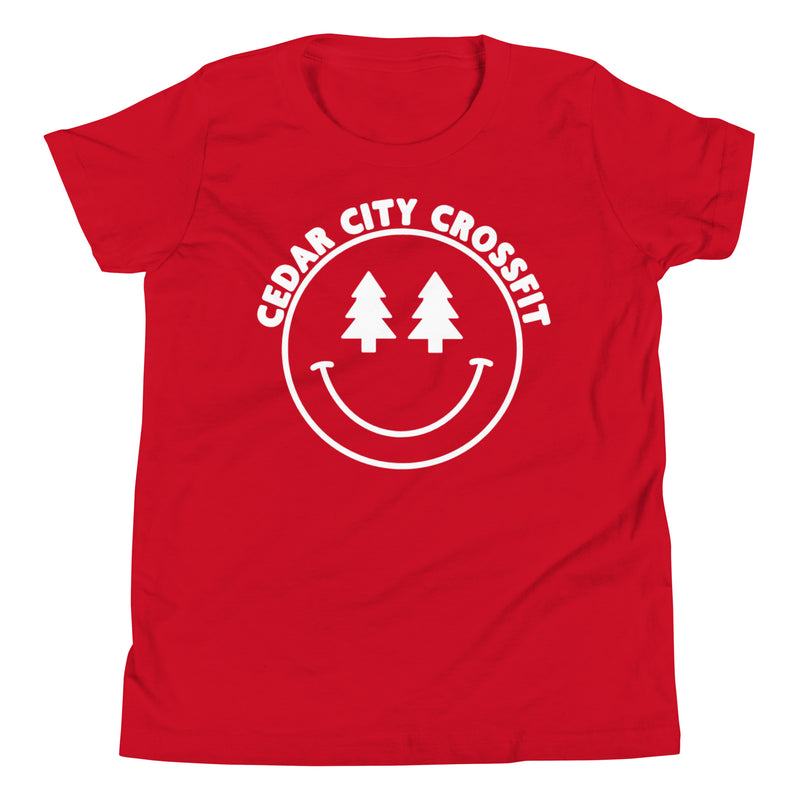 CCCF Smiley Youth Tee-Victory Apparel, Inc.
