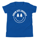 CCCF Smiley Youth Tee-Victory Apparel, Inc.