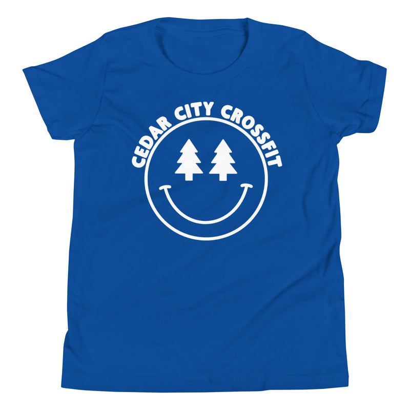 CCCF Smiley Youth Tee-Victory Apparel, Inc.