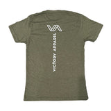 Cross is Greater Tee (Military Green)-Victory Apparel, Inc.