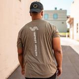 Cross is Greater Tee (Military Green)-Victory Apparel, Inc.