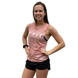 Fit for Christ Women's Muscle Tank (Desert Pink)-Victory Apparel, Inc.