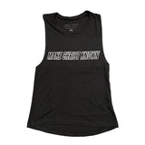 Make Christ Known Women's Muscle Tank (Black)-Victory Apparel, Inc.