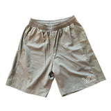 Men's Train in Godliness Training Shorts (Grey)-Victory Apparel, Inc.