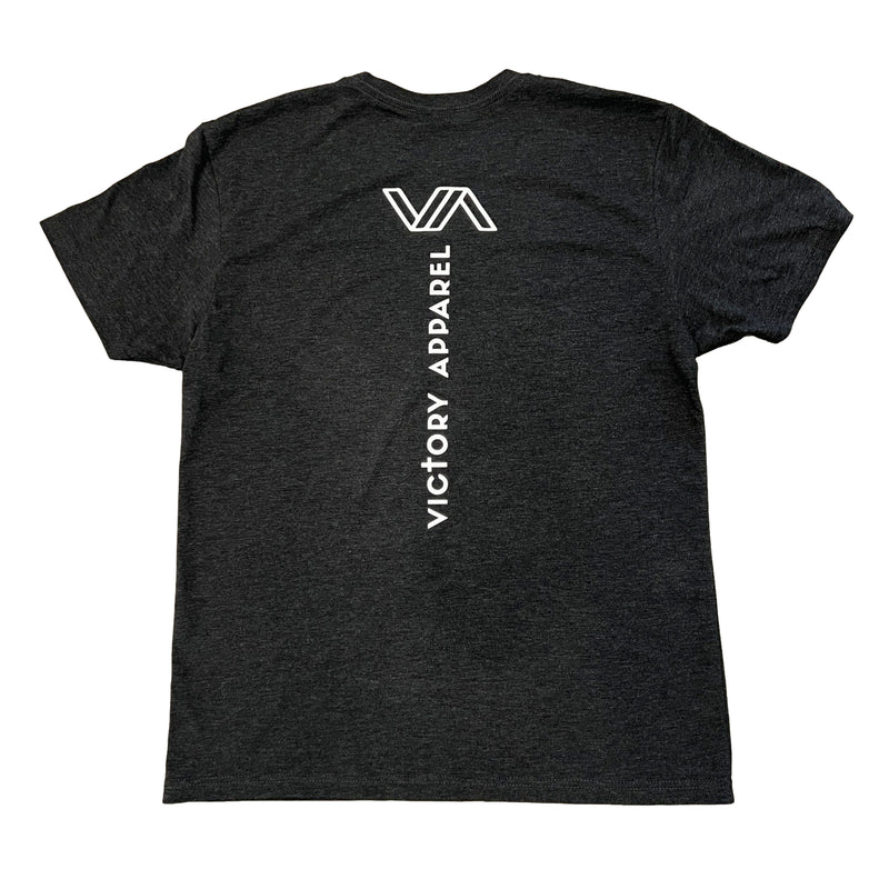 Train in Godliness Tee (Vintage Black)-Victory Apparel, Inc.