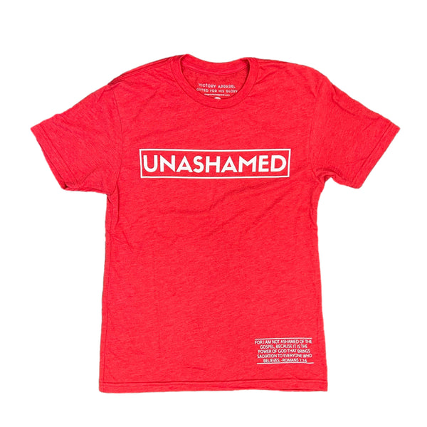 Unashamed Tee (Vintage Red)-Victory Apparel, Inc.