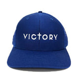 Victory Trucker Hat (Royal)-Victory Apparel, Inc.