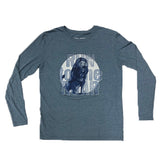 Run to the Roar Long Sleeve Tee (Indigo)-Victory Apparel, Inc.